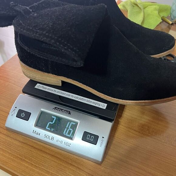 Splendid Womens Chelsea Boots size 10 leather Suede Black - Picture 14 of 15